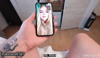 Новая Девка Быстро Сосет Член