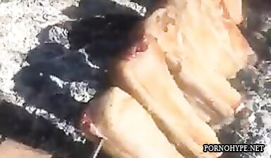 Рецепт шашлыков и анального секса на природе с подругой